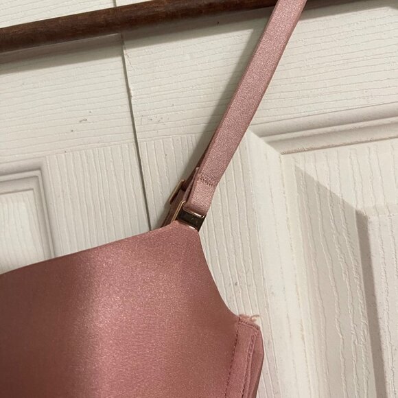 Aerie Womens Orange Tan Real power Lined Balconette Underwire Bra Size 32B - Picture 4 of 8